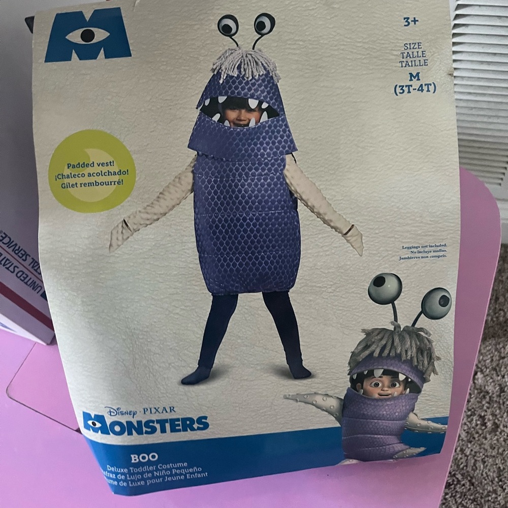 Toddler Monsters Inc Boo Costume